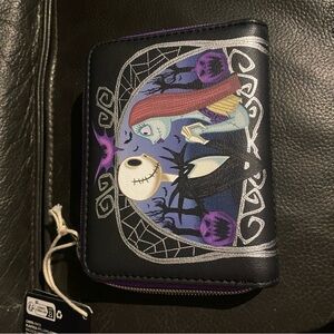 Lounge fly Nightmare Before Christmas Wallet zip around new with tags